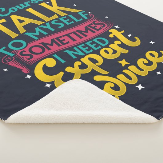 Natuurlijk heb ik het met mezelf over de behoefte  sherpa deken (3/4)