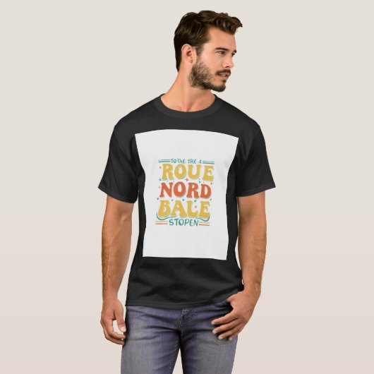 Natuurlijk, hier is een afbeelding van een T-shirt (Voorkant volledig)