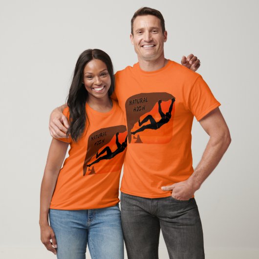 Natuurlijk hoog t-shirt (Unisex)