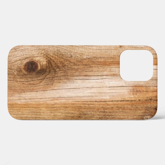 Natuurlijk hout: gestructureerd oppervlak Case-Mate iPhone case (Achterkant (horizontaal))