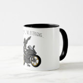 Natuurlijk, ik luister... Grappige motorfiets Mok (Voorkant rechts)
