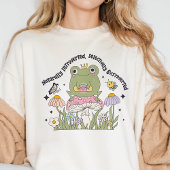 Natuurlijk introverte selectief extraverte kikker Tri-Blend shirt