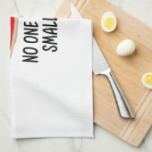 Natuurlijk is de grootte belangrijk, niemand wil e theedoek (Quarter Fold)