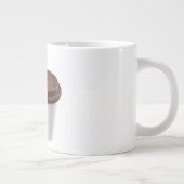 Natuurlijk is grootte belangrijk! grote koffiekop (Rechts)