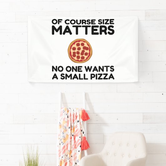 Natuurlijk is grootte belangrijk, niemand wil een  spandoek (Insitu)