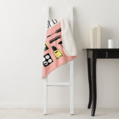 Natuurlijk is Makeup niet perfect Sherpa Deken (In situ)