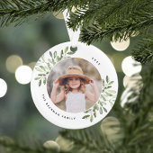 Natuurlijk Joyful | Botanische persoonlijke foto Ornament