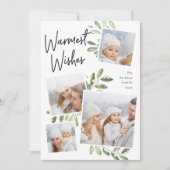 Natuurlijk Joyful | Kerstfotocollage Feestdagenkaart (Voorkant)