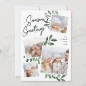 Natuurlijk Joyful | Kerstfotocollage Feestdagenkaart (Voorkant)