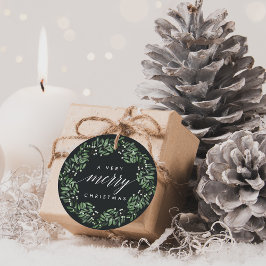 Natuurlijk Joyful | Waterverf kerstcadeaus Bedankjes Labels