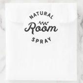 Natuurlijk kamer spray etherische olie label (Tas)