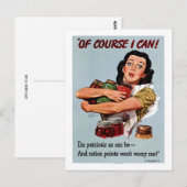 Natuurlijk kan ik briefkaart (Voorkant / Achterkant)