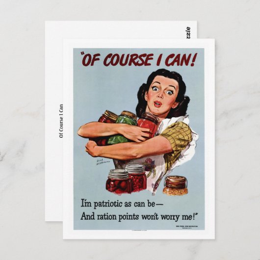 Natuurlijk kan ik briefkaart (Voorkant / Achterkant)