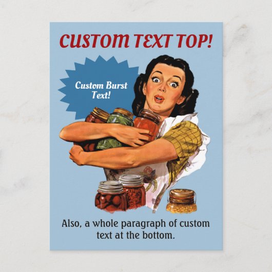 Natuurlijk kan ik Briefkaart (Voorkant)