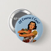 Natuurlijk kan ik Button (Voorkant /achterkant)