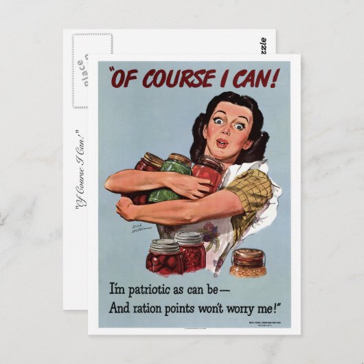 "Natuurlijk kan ik dat!" Briefkaart (Voorkant / Achterkant)