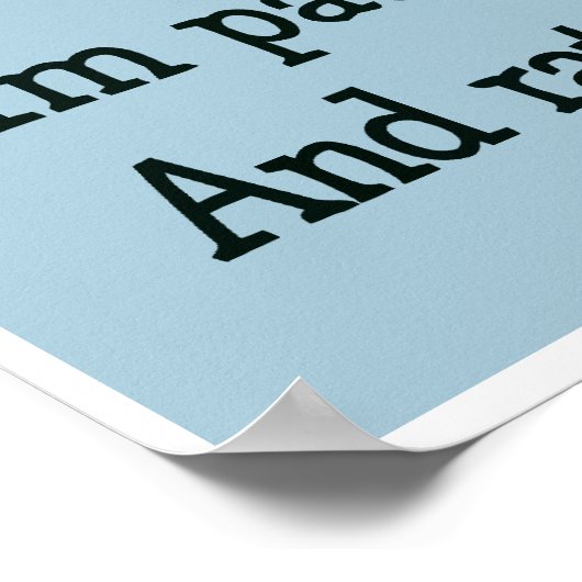 Natuurlijk kan ik dat. — Grens Poster (Hoek)