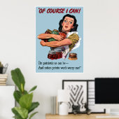 Natuurlijk kan ik dat. — Grens Poster (Thuiskantoor)