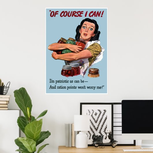 Natuurlijk kan ik dat. — Grens Poster (Thuiskantoor)