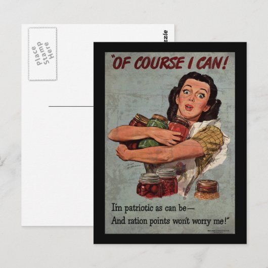 Natuurlijk kan ik dat. Ik ben zo patriottisch als  Briefkaart (Voorkant / Achterkant)