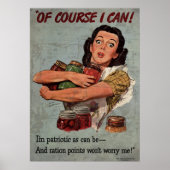 Natuurlijk kan ik dat. Ik ben zo patriottisch als Poster (Voorkant)