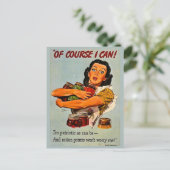 Natuurlijk kan ik dat.  reorganisatie van de Tweed Briefkaart (Staand voorkant)