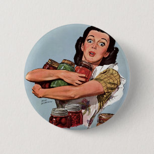 "Natuurlijk kan ik dat!" Ronde Button 5,7 Cm
