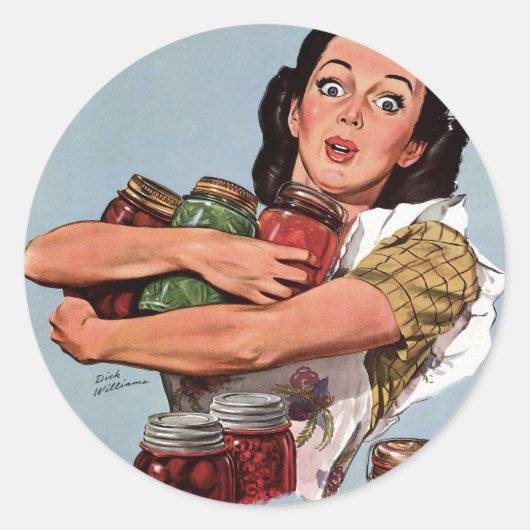 "Natuurlijk kan ik dat!" Ronde Sticker (Voorkant)