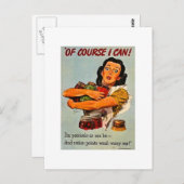 Natuurlijk kan ik dat.  Tweede Wereldoorlog Briefkaart (Voorkant / Achterkant)