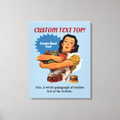 Natuurlijk kan ik de Canvasafdruk uitrekken Canvas Afdruk (Voorkant)