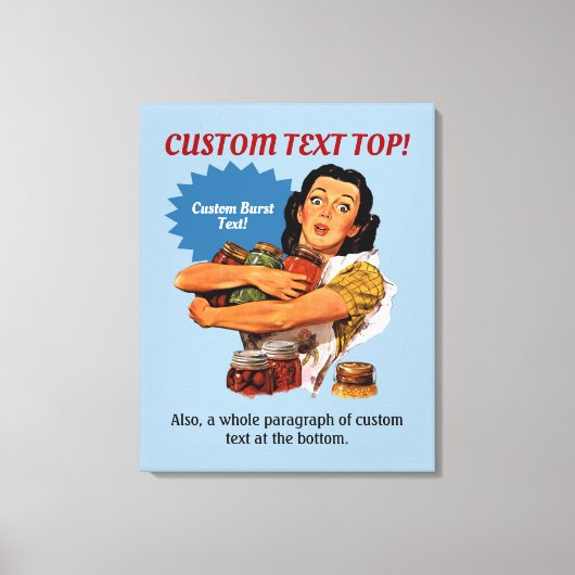 Natuurlijk kan ik de Canvasafdruk uitrekken Canvas Afdruk (Voorkant)