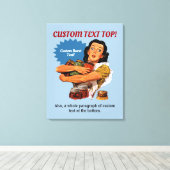 Natuurlijk kan ik de Canvasafdruk uitrekken Canvas Afdruk (Insitu (Houten vloer))