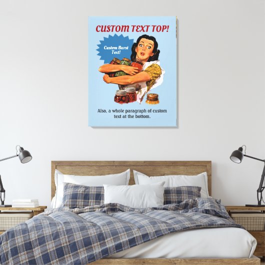 Natuurlijk kan ik de Canvasafdruk uitrekken Canvas Afdruk (Insitu (Slaapkamer))