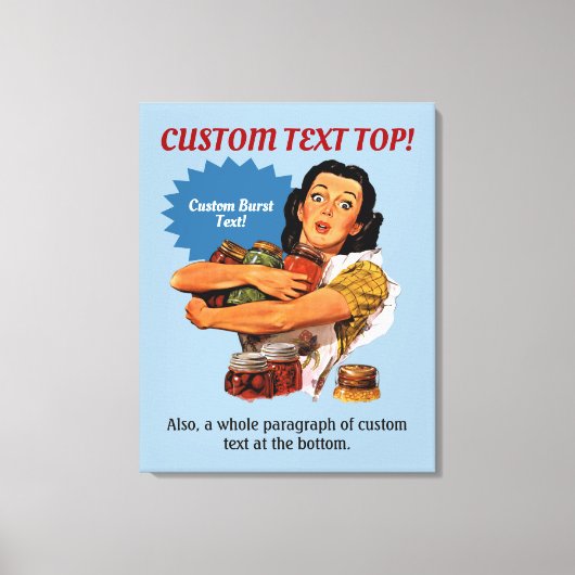 Natuurlijk kan ik de Canvasafdruk uitrekken Canvas Afdruk (Voorkant)