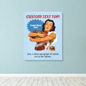 Natuurlijk kan ik de Canvasafdruk uitrekken Canvas Afdruk (Insitu (Houten vloer))