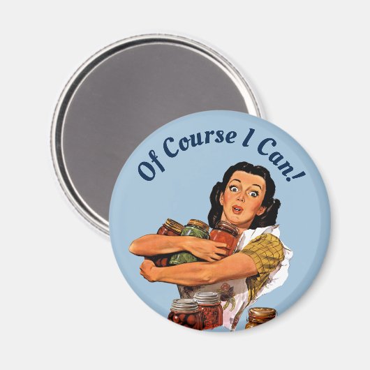 Natuurlijk kan ik magneet (Voorkant / Achterkant)