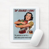 Natuurlijk kan ik muismat (Met muis)