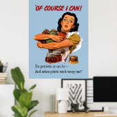 Natuurlijk kan ik Poster (Thuiskantoor)