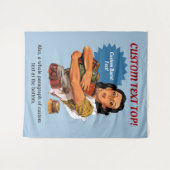 Natuurlijk kan ik wandkleed (Voorkant (horizontaal))