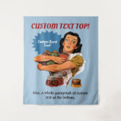 Natuurlijk kan ik wandkleed (Voorkant)