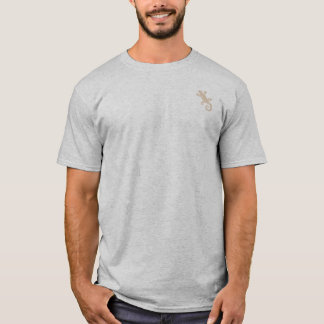 Natuurlijk Kanten Gecko Embleem | Blossom Basics T-shirt