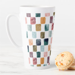 Natuurlijk kleurenpalet latte mok