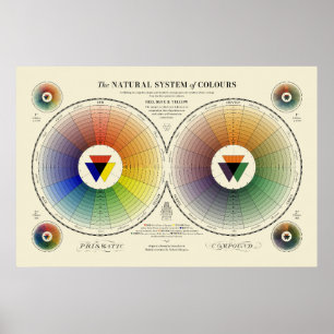 Natuurlijk kleursysteem - Licht Poster