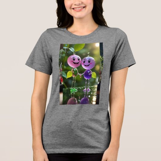 Natuurlijk! Kunt u iets meer details geven over Tri-Blend Shirt (Voorkant)