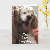 NATUURLIJK LACH IK....JE BENT **60** VANDAAG KAART (Gele Bloem)