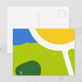 Natuurlijk landschap briefkaart (Voorkant / Achterkant)