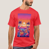 Natuurlijk landschap t-shirt (Voorkant)