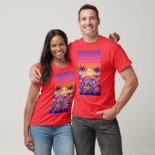 Natuurlijk landschap t-shirt (Unisex)