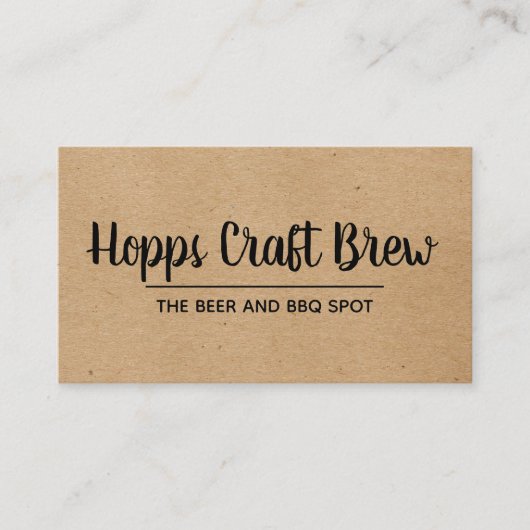 Natuurlijk | Lay-out Visitekaartje (Voorkant)