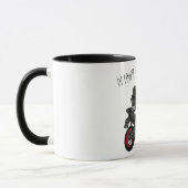 Natuurlijk luister ik... Grappige motorfiets Mok (Links)